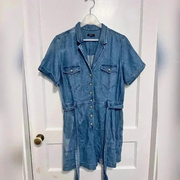 RAILS Georgie Denim Romper Size M - Picture 7 of 7